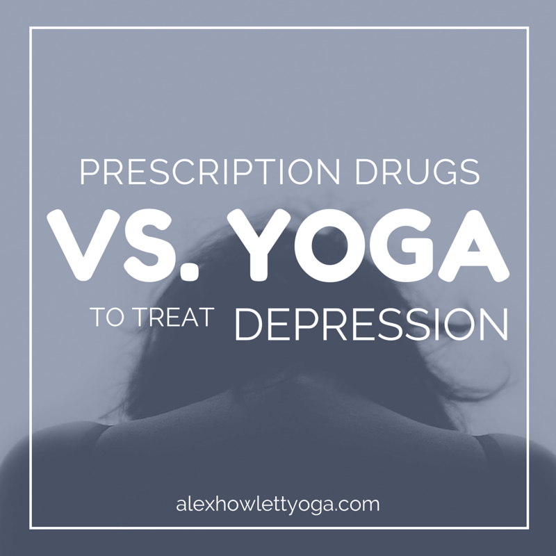 yoga v prescription drugs to treat depression