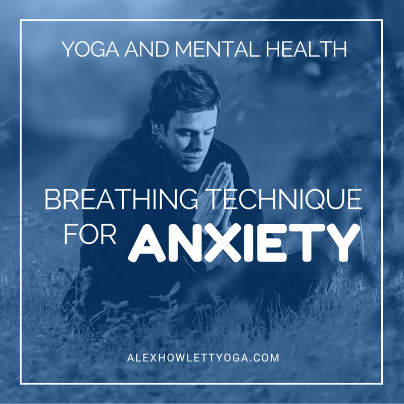 Breathing technique for anxiety
